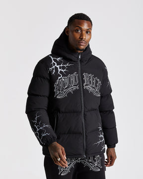 Dark Jacket - Black/White