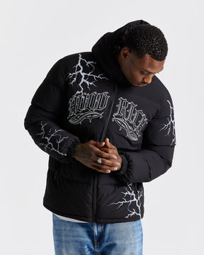 Dark Jacket - Black/White