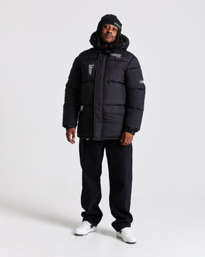 Multi Tag Jacket - Black/White