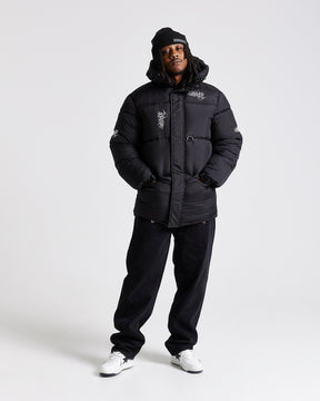 Multi Tag Jacket - Black/White