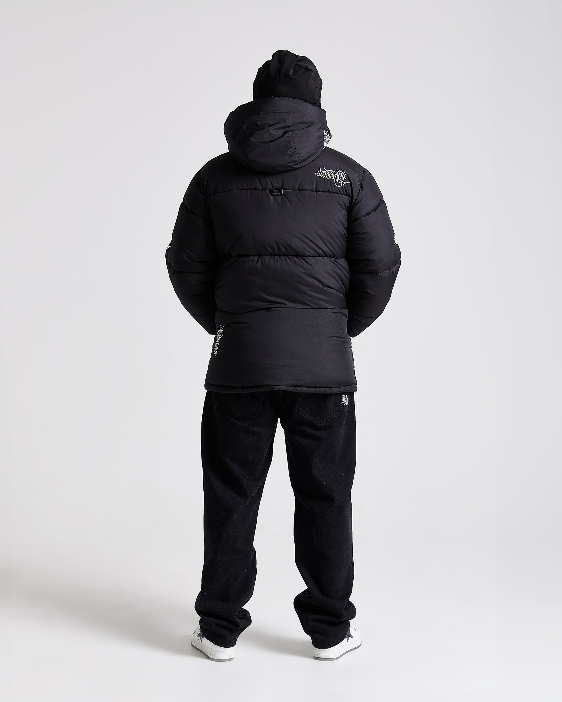 Multi Tag Jacket - Black/White