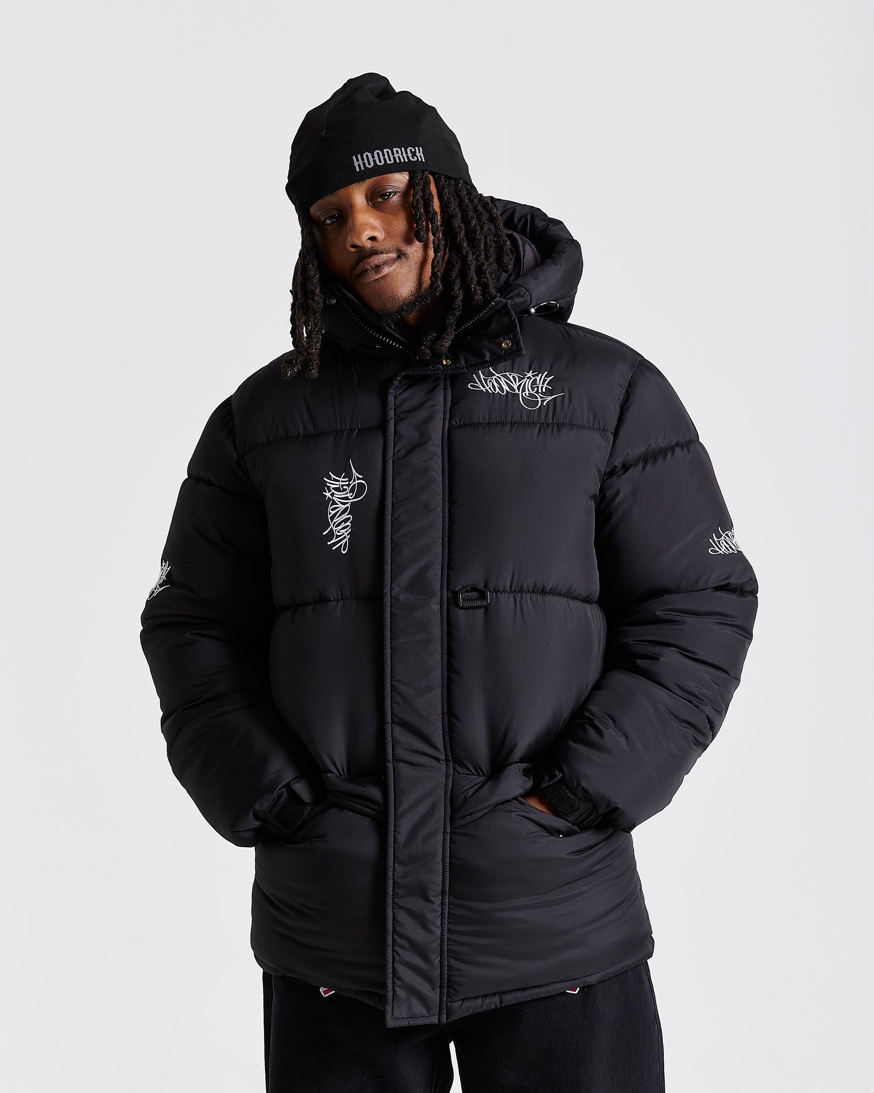 Multi Tag Jacket - Black/White