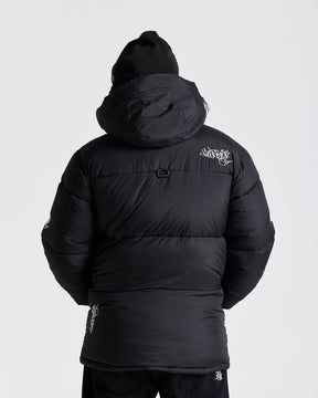 Multi Tag Jacket - Black/White