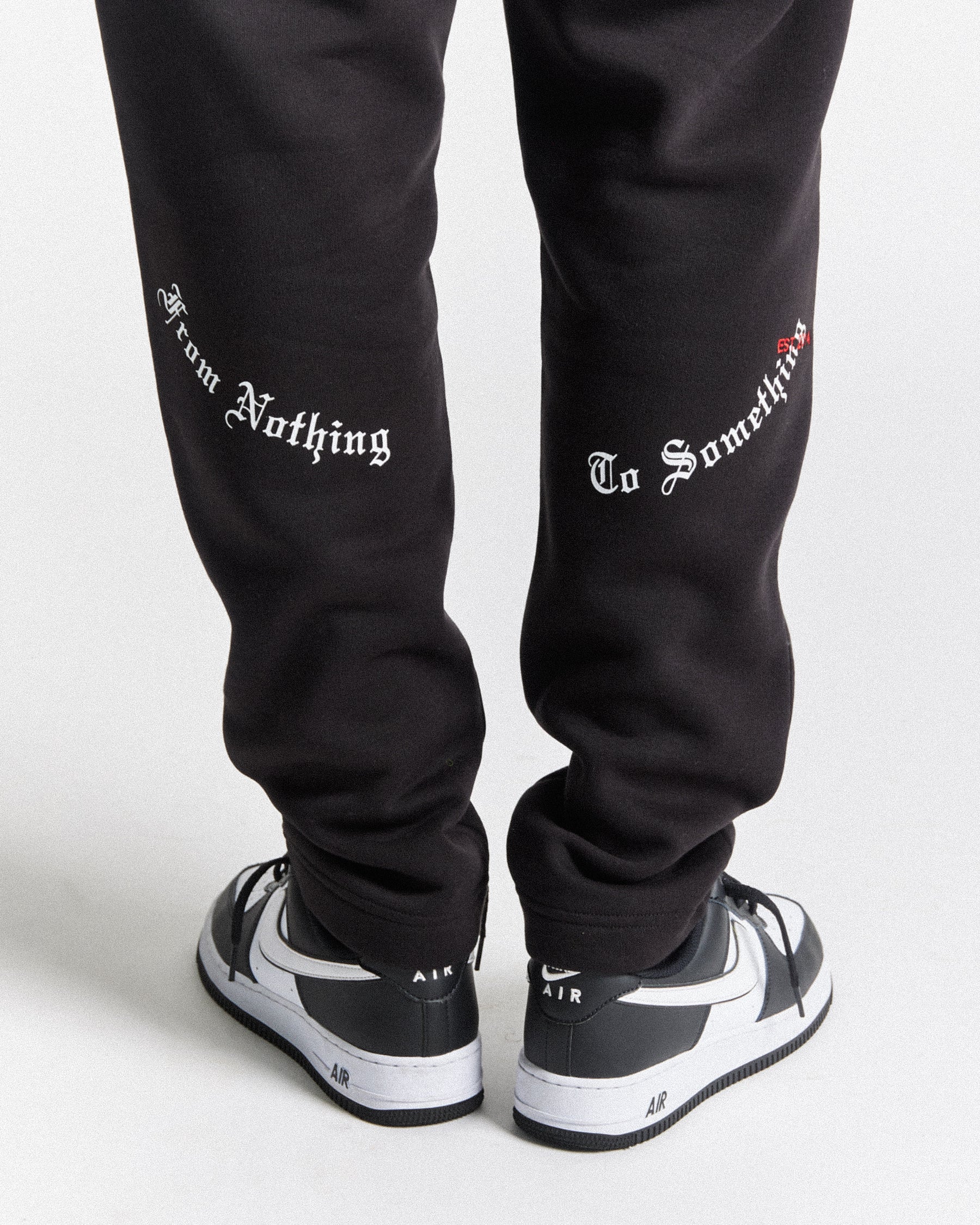 Empire Joggers - Black/White/ Red