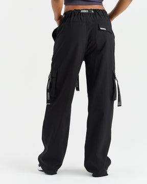 Premier Woven Cargo Pants - Black