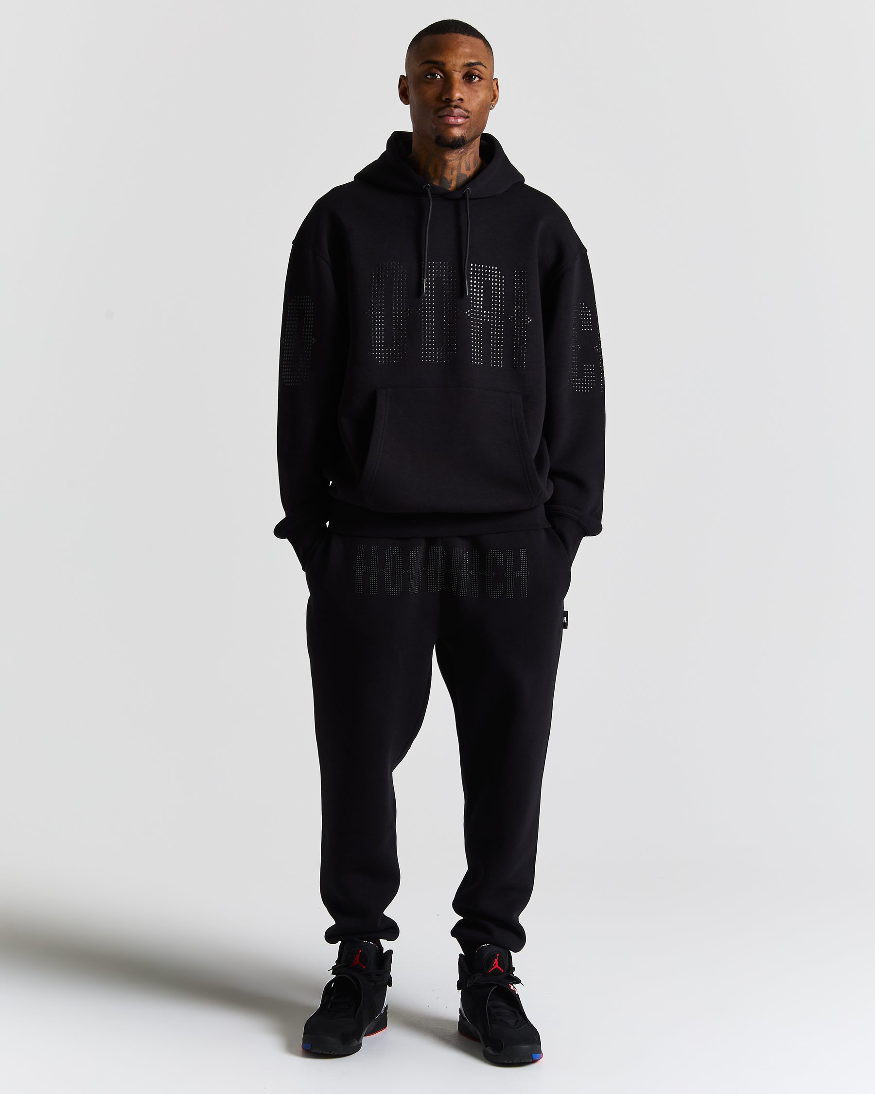 Grit Oversized Hoodie - Black