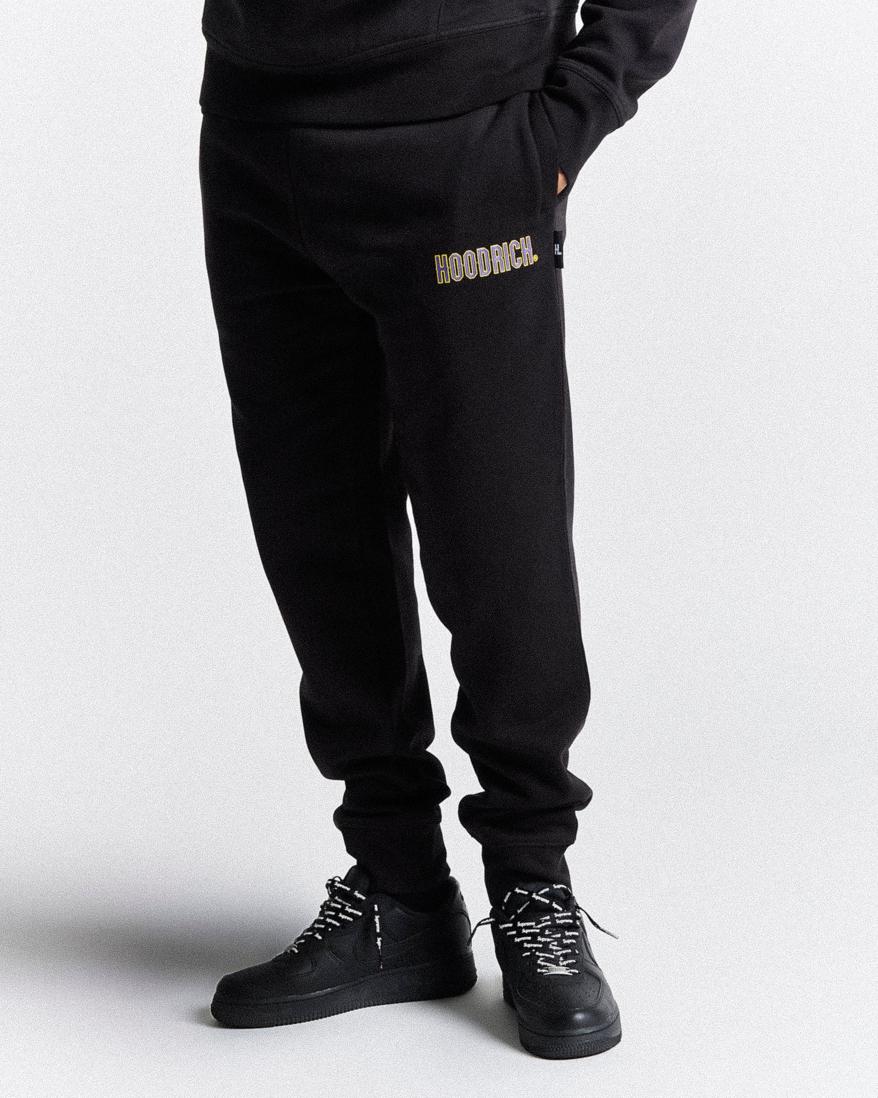 Crush Tracksuit Set - Black/Purple/Yellow