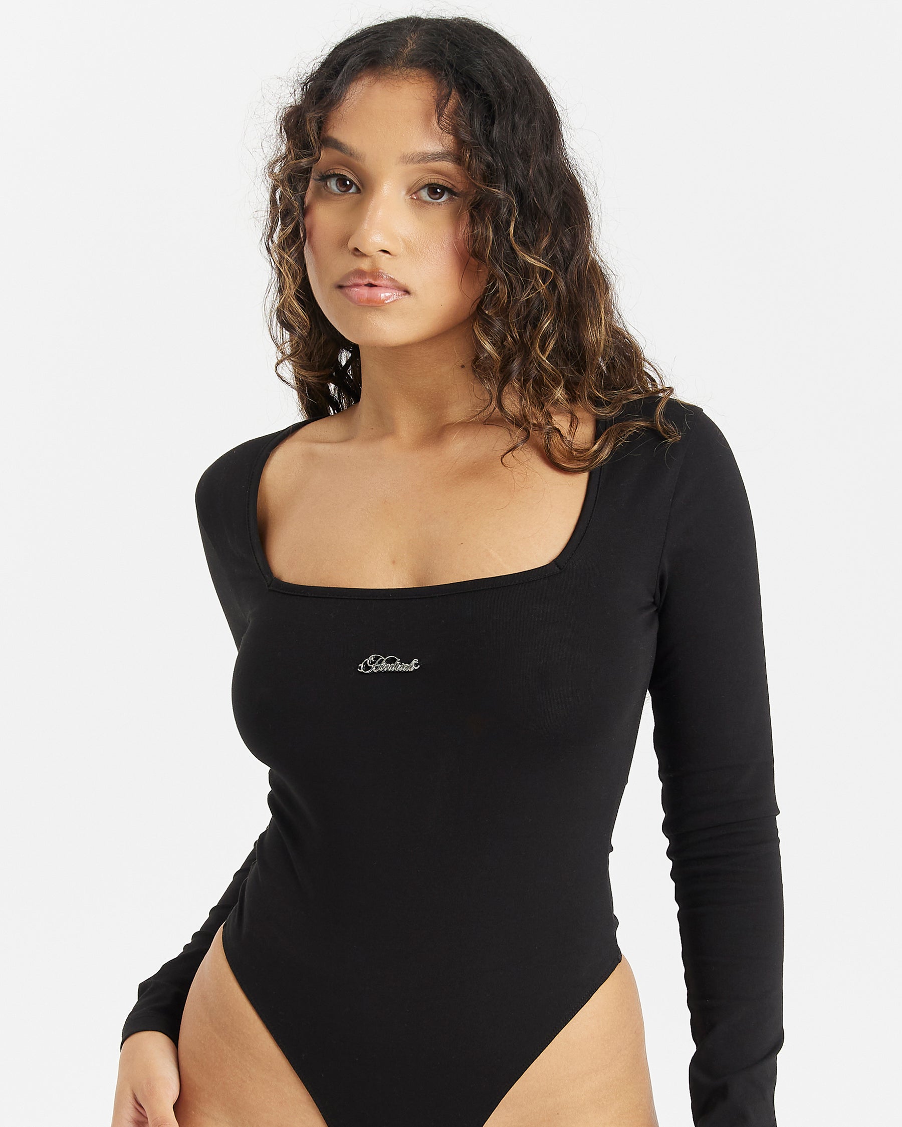 Form Bodysuit - Black/Silver