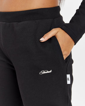 Form Slim Open Hem Jogger - Black/Silver