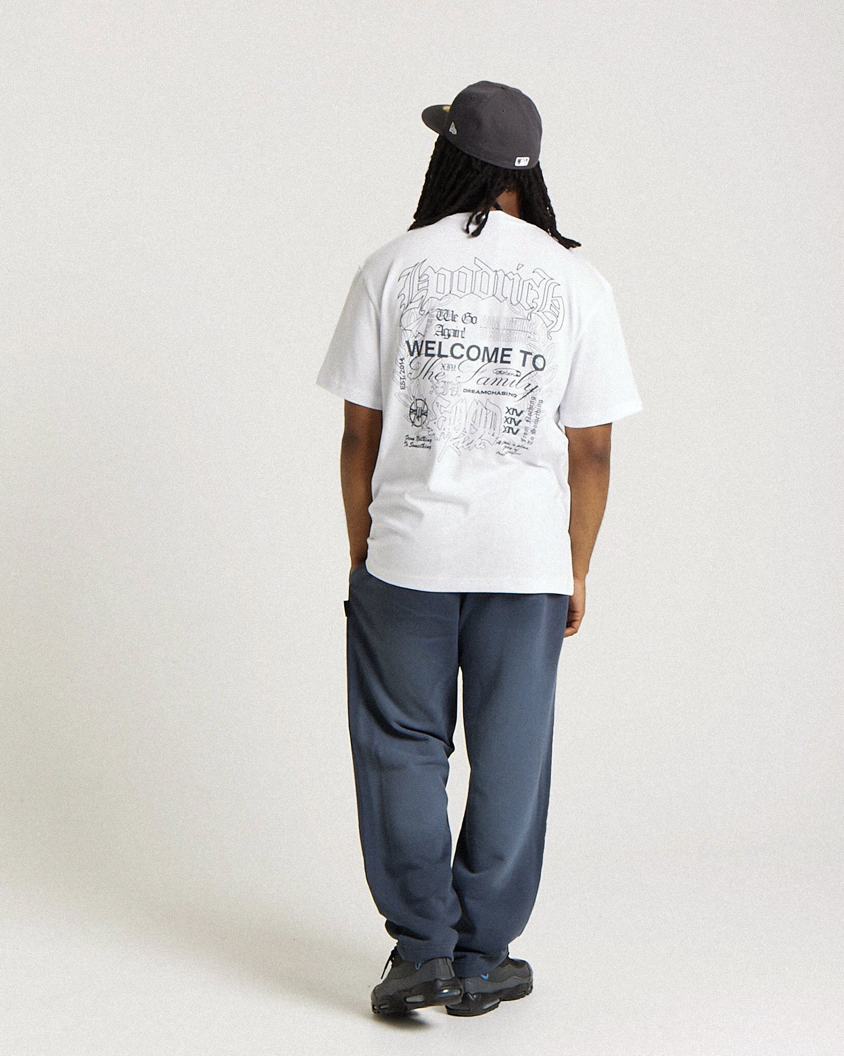 Asphalt Oversized T-Shirt - White/Grey