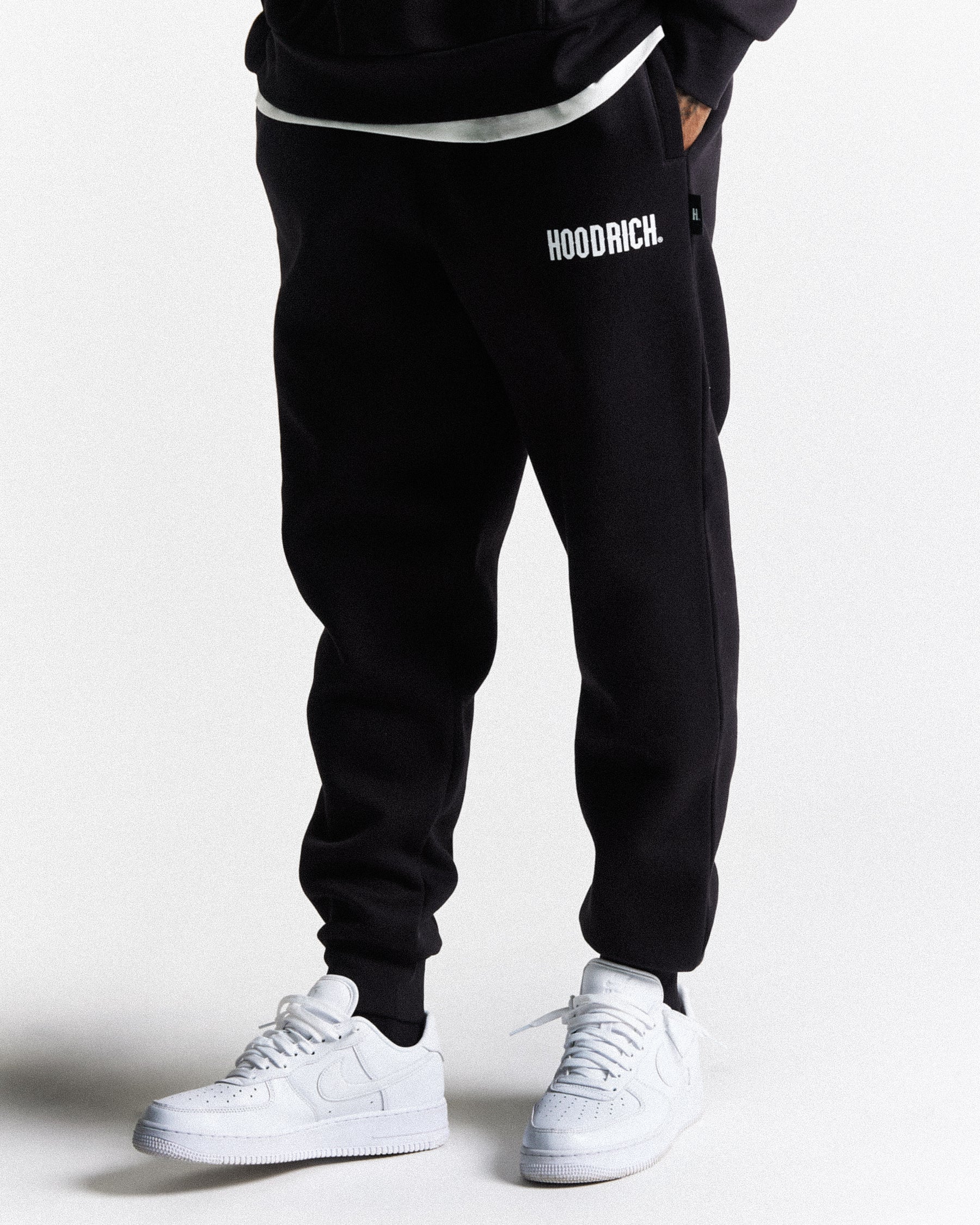 OG Core Small Logo Tracksuit Set - Black/White