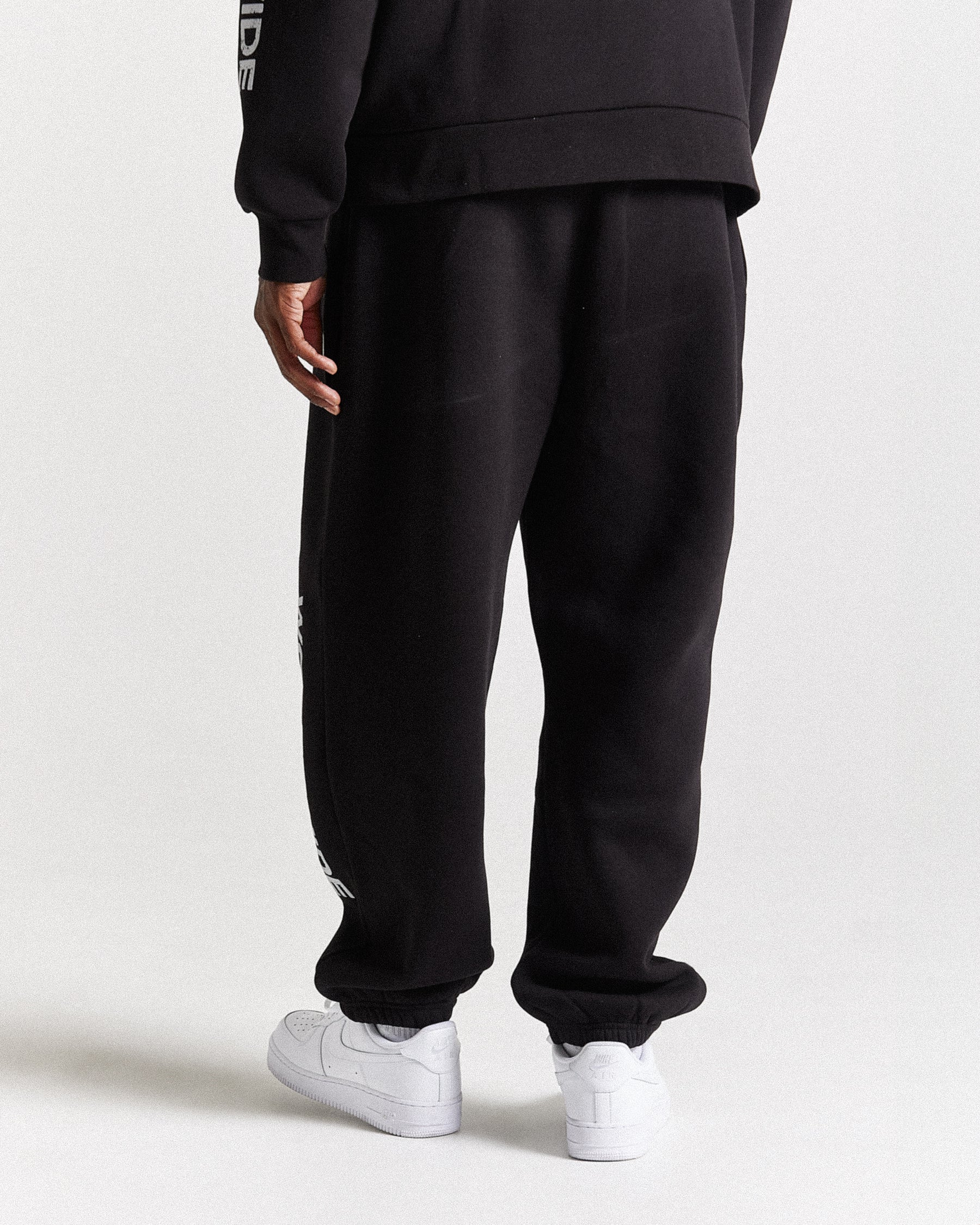 Vertigo Oversized Joggers - Black/Grey/Pink