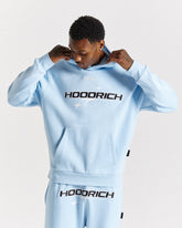 Ryder Oversized Hoodie - Blue/Black/White