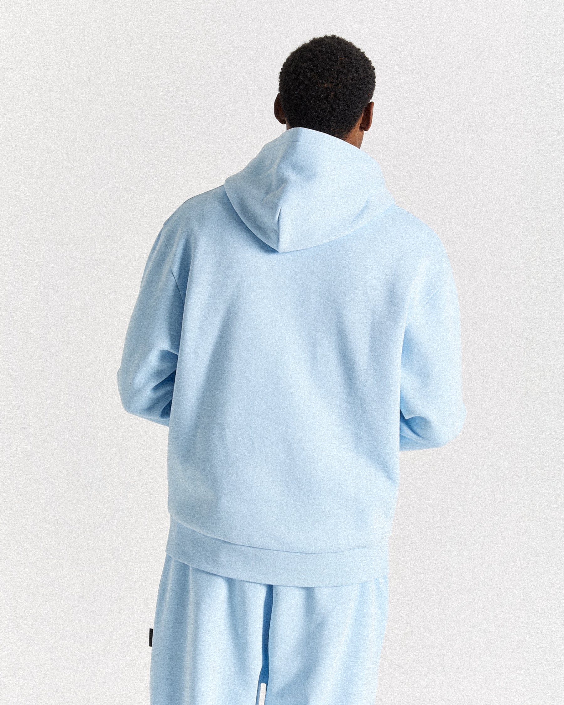 Ryder Oversized Hoodie - Blue/Black/White
