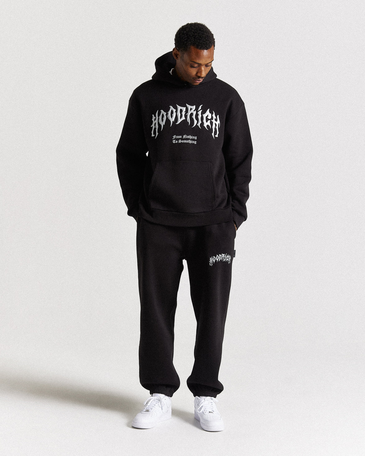Midnight Oversized Jogger - Black/Chromatic