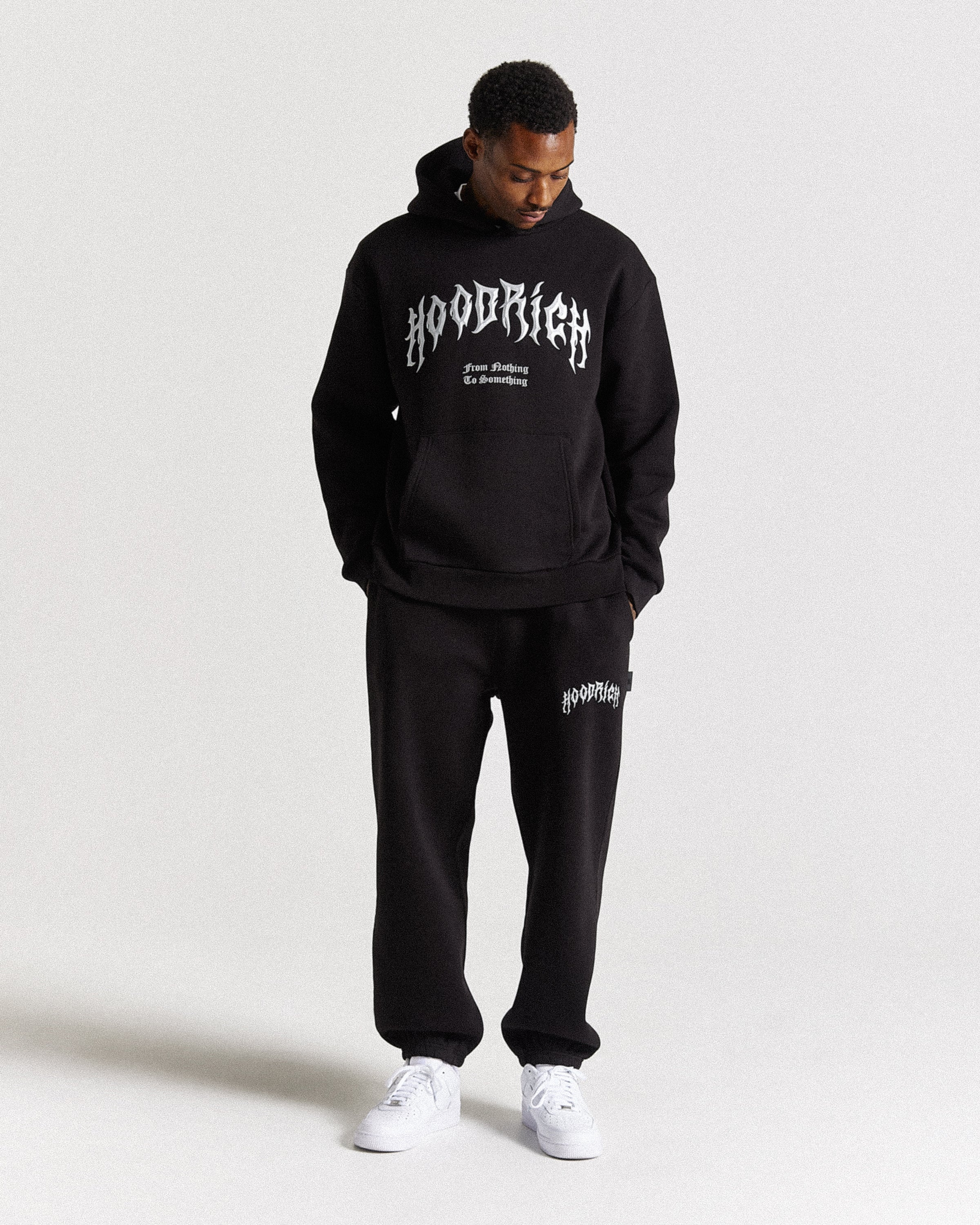 Midnight Oversized Hoodie - Black/Chromatic
