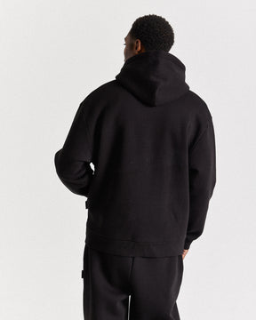Midnight Oversized Hoodie - Black/Chromatic