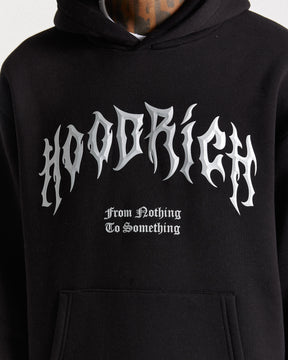 Midnight Oversized Hoodie - Black/Chromatic