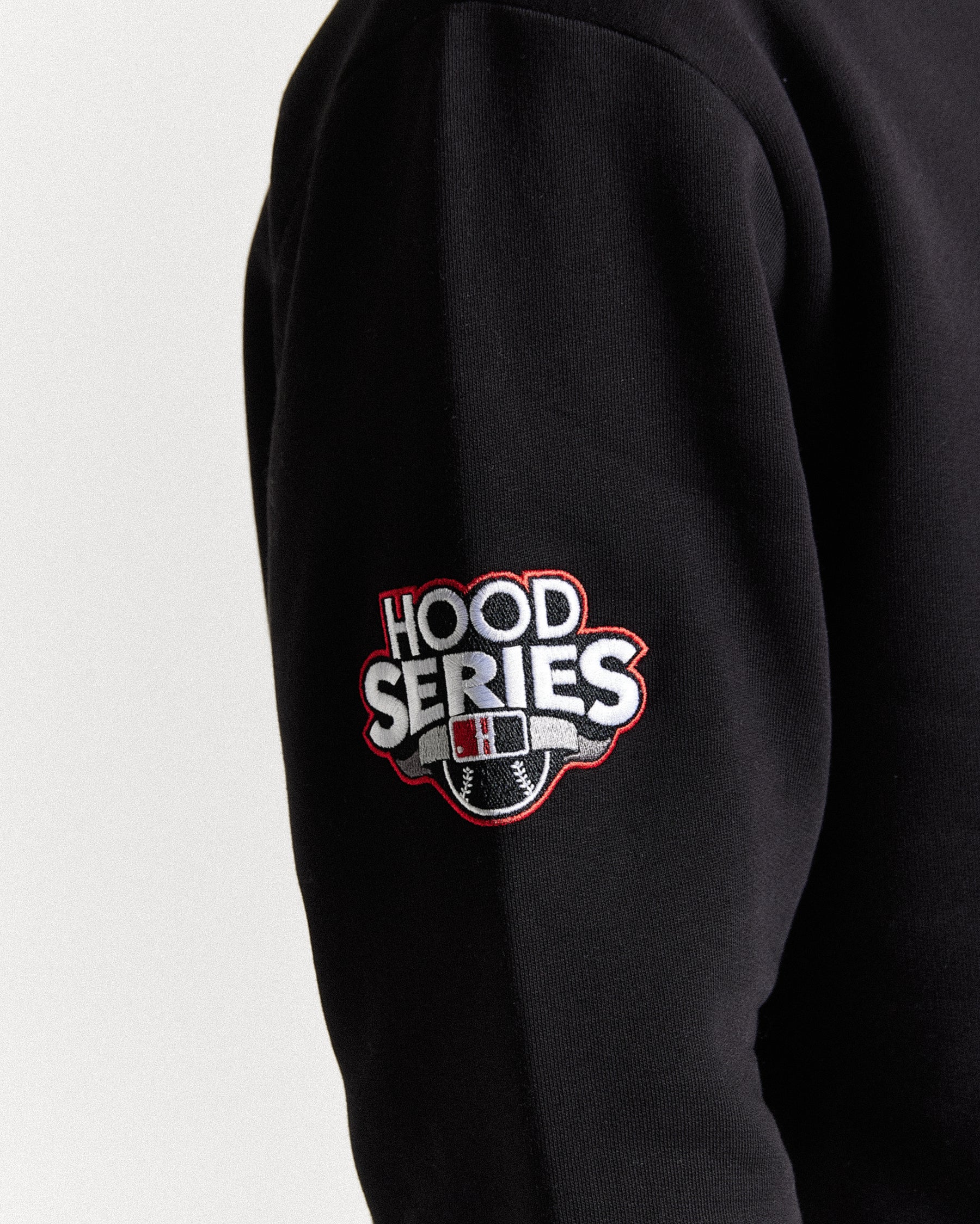 Stadium Hoodie - Black/White/Red