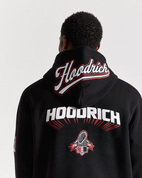 Stadium Hoodie - Black/White/Red