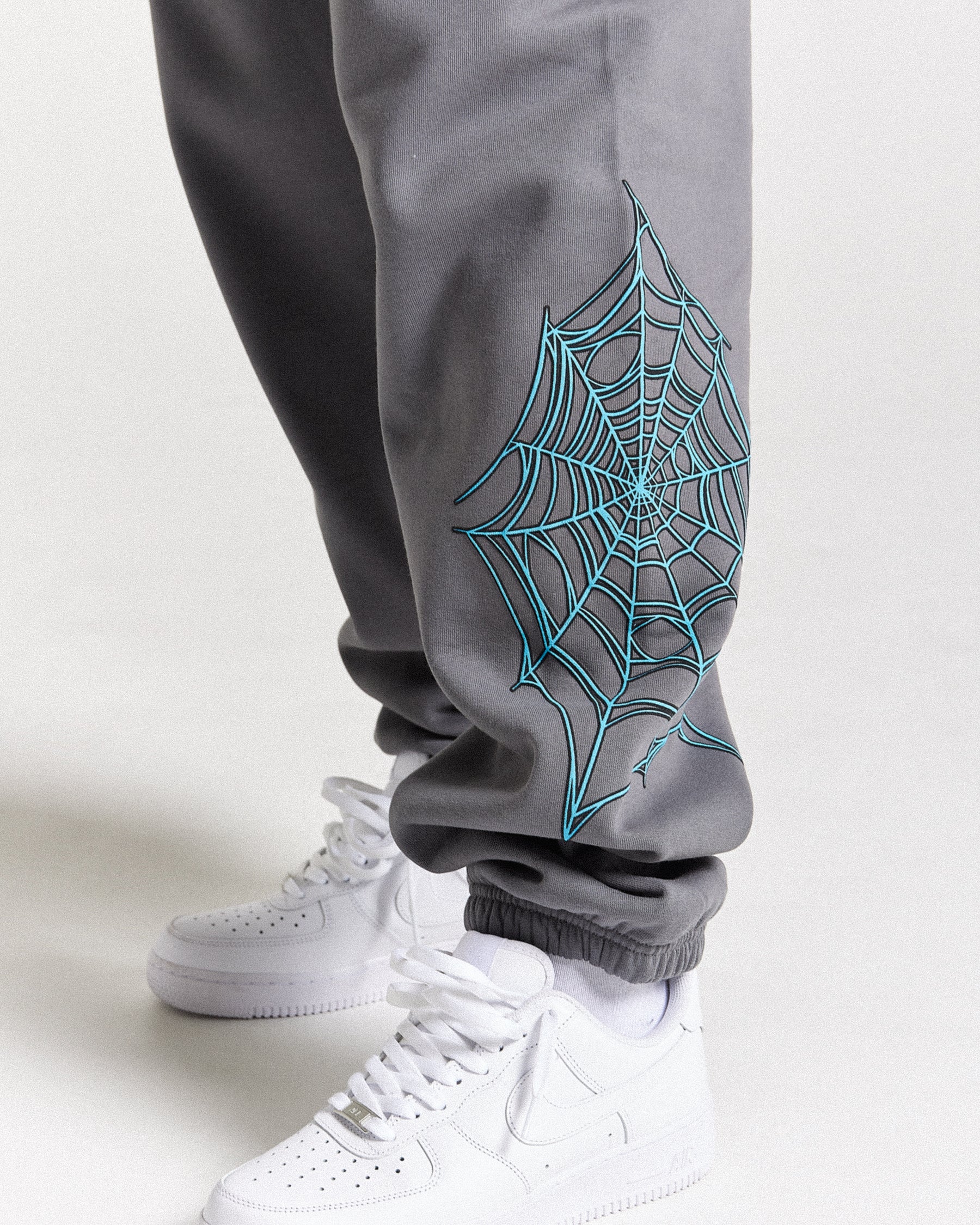 Cross Oversized Jogger - Grey/Blue