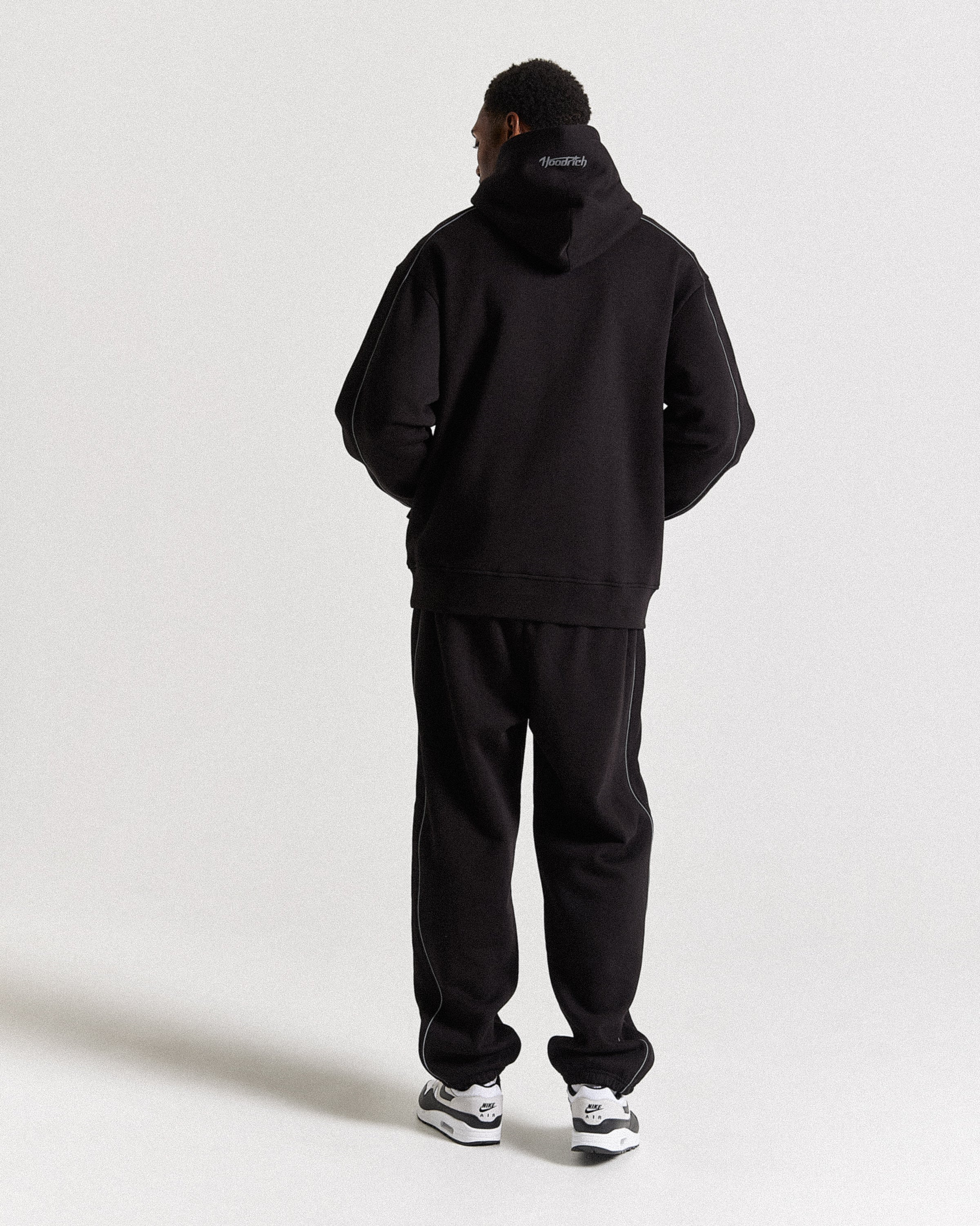 Cypher Oversized Jogger - Black/Reflective