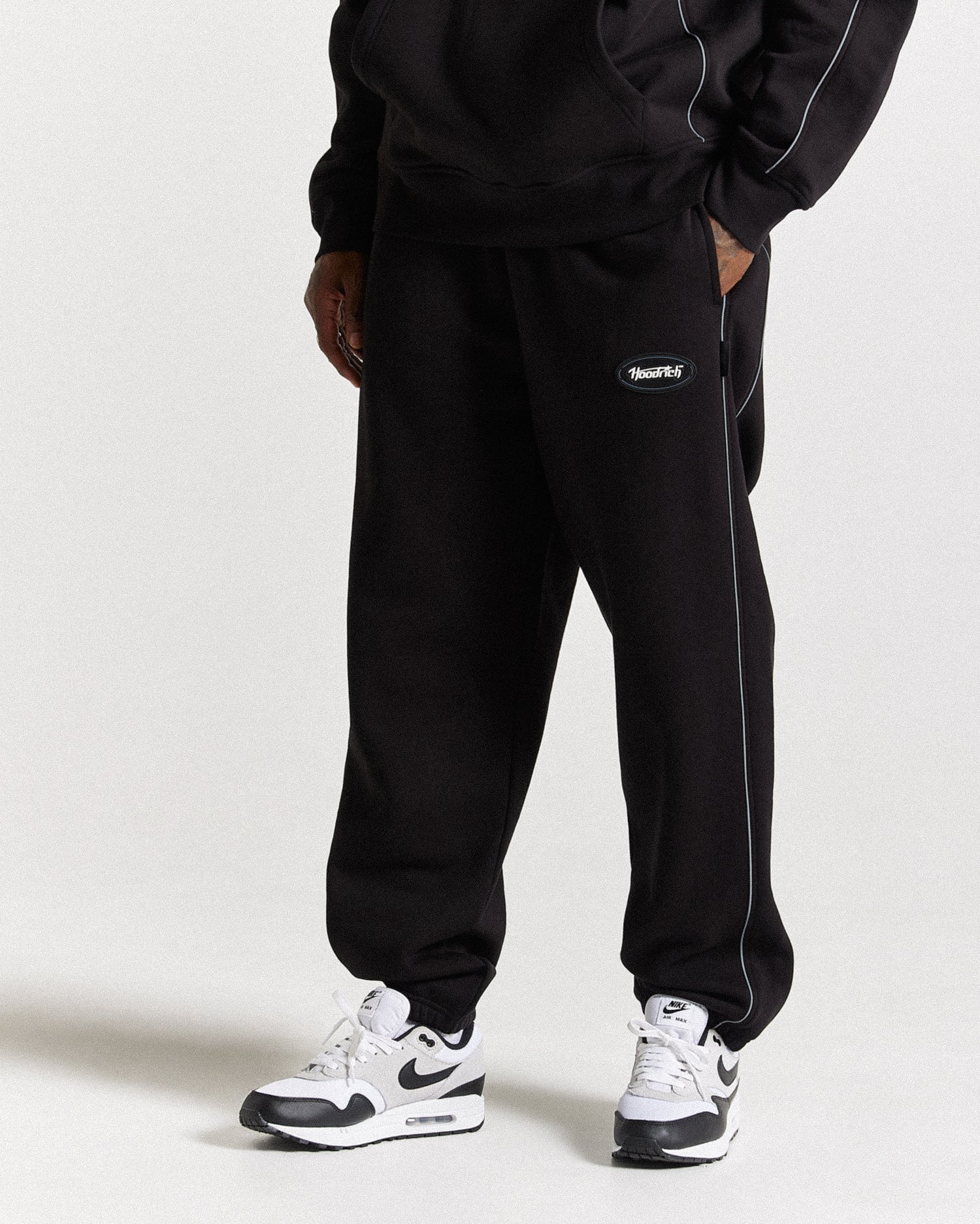 Cypher Oversized Jogger - Black/Reflective