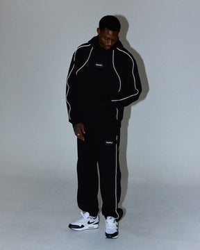 Cypher Oversized Hoodie - Black/Reflective