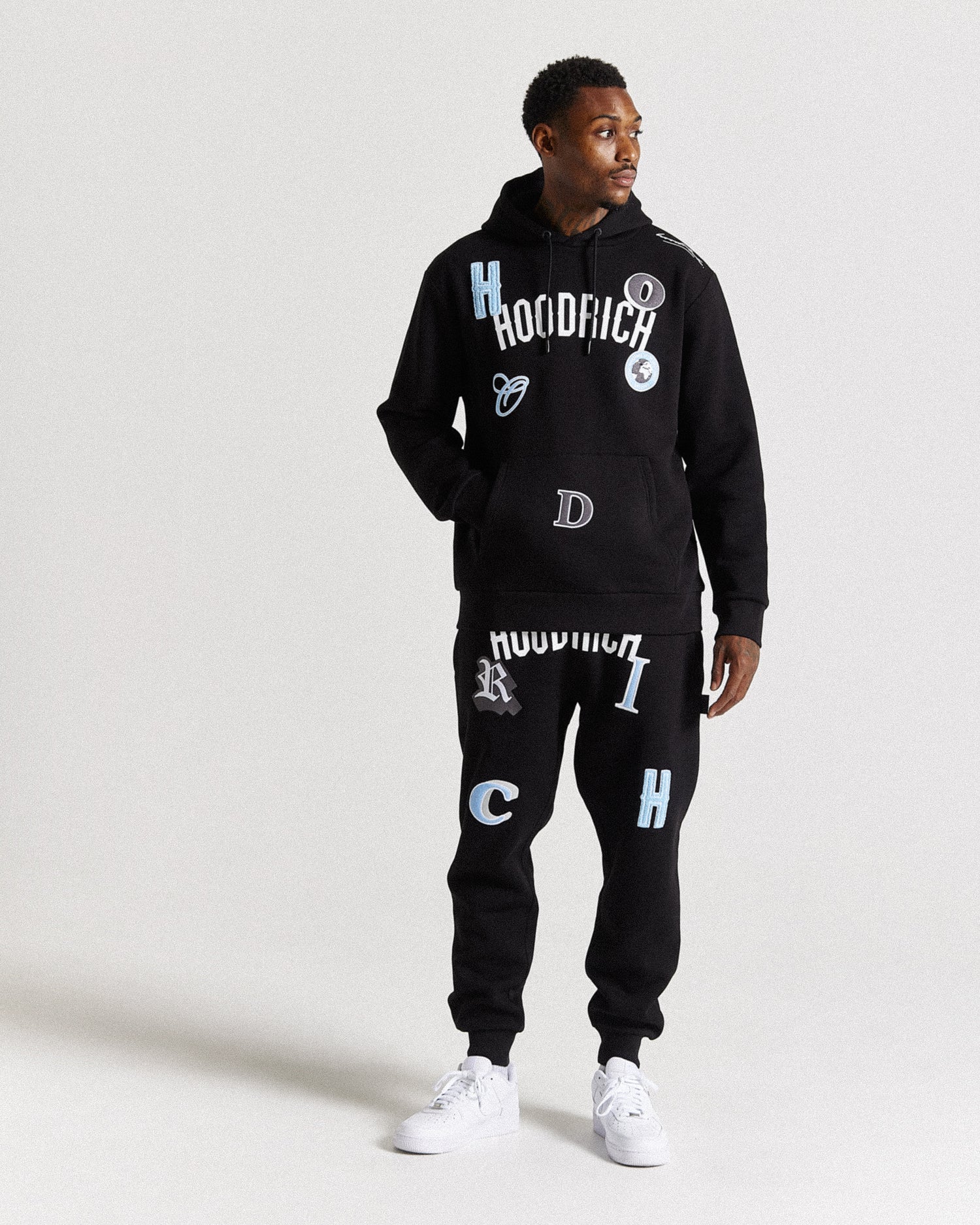 Pacific Jogger - Black/White/Grey/Blue