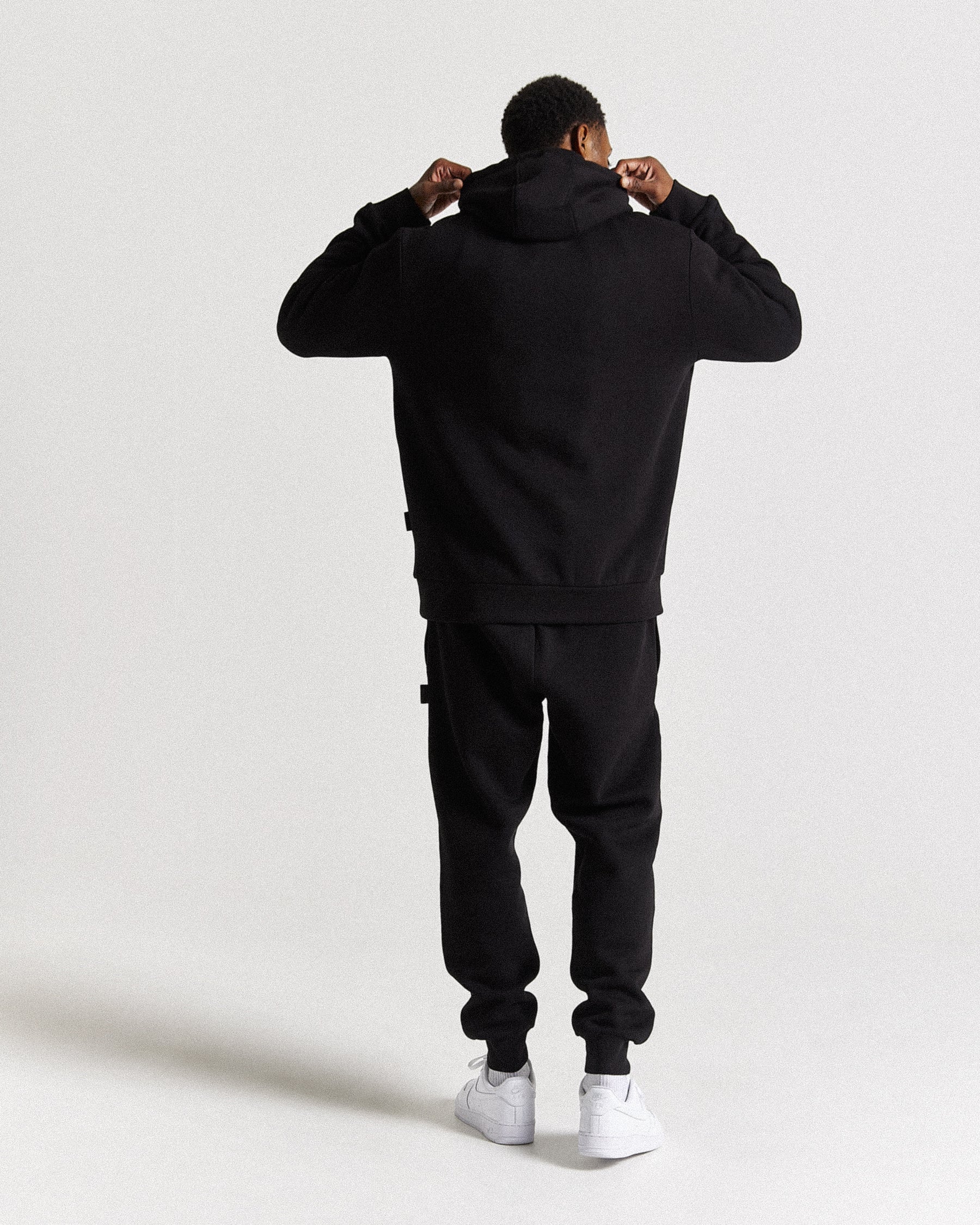 Pacific Hoodie - Black/White/Grey/Blue