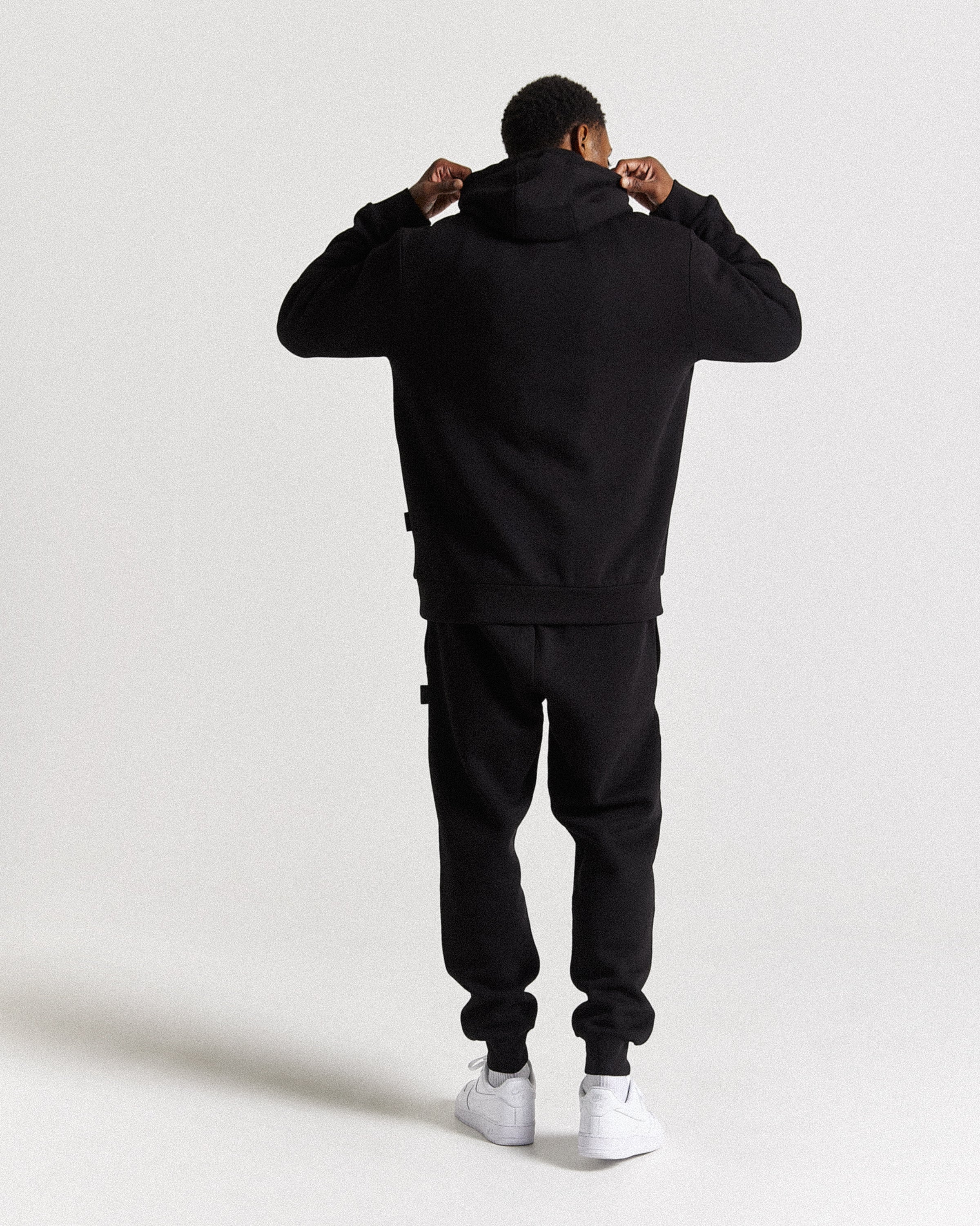 Pacific Hoodie - Black/White/Grey/Blue