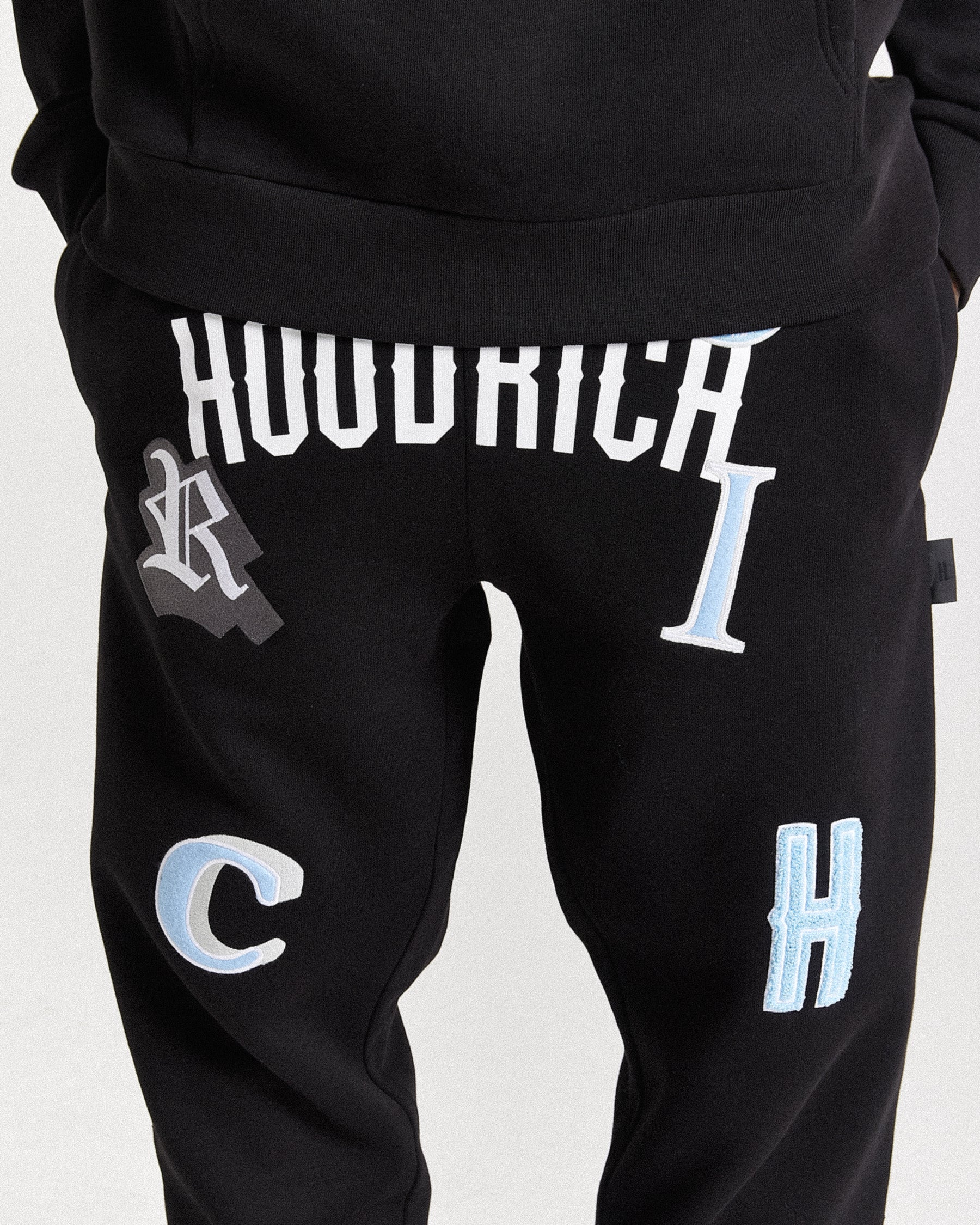 Pacific Jogger - Black/White/Grey/Blue