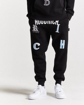 Pacific Jogger - Black/White/Grey/Blue