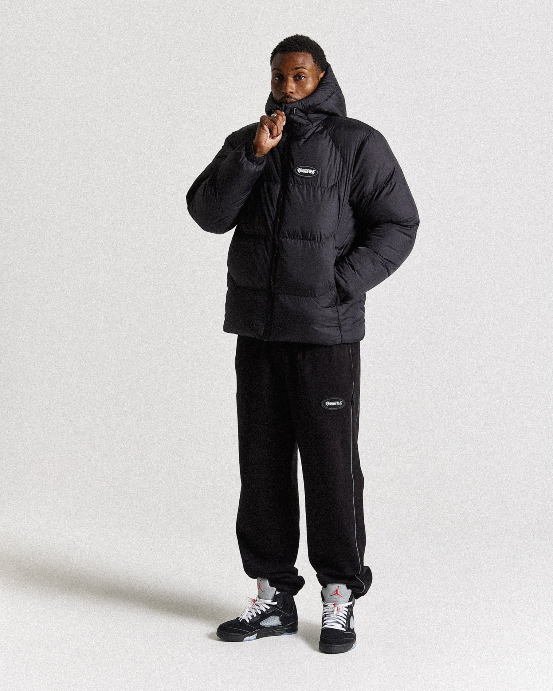 Volt Galaxy Jacket - Black/White