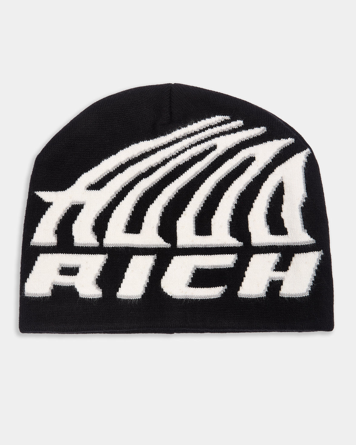 Chroma Skull Beanie - Black/White