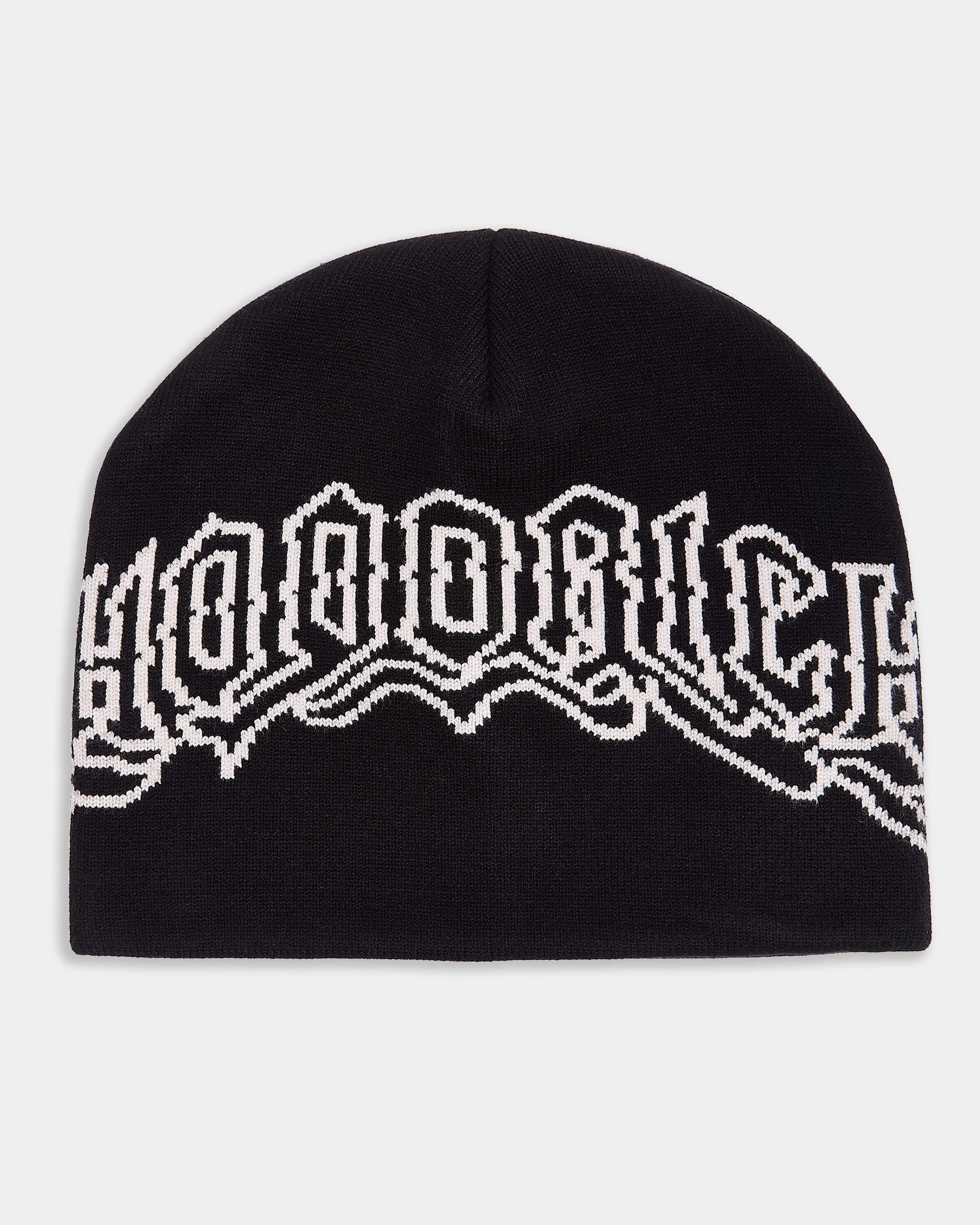 Ritual Knit Beanie - Black/White