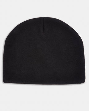 Curve Skull Beanie - Black/White