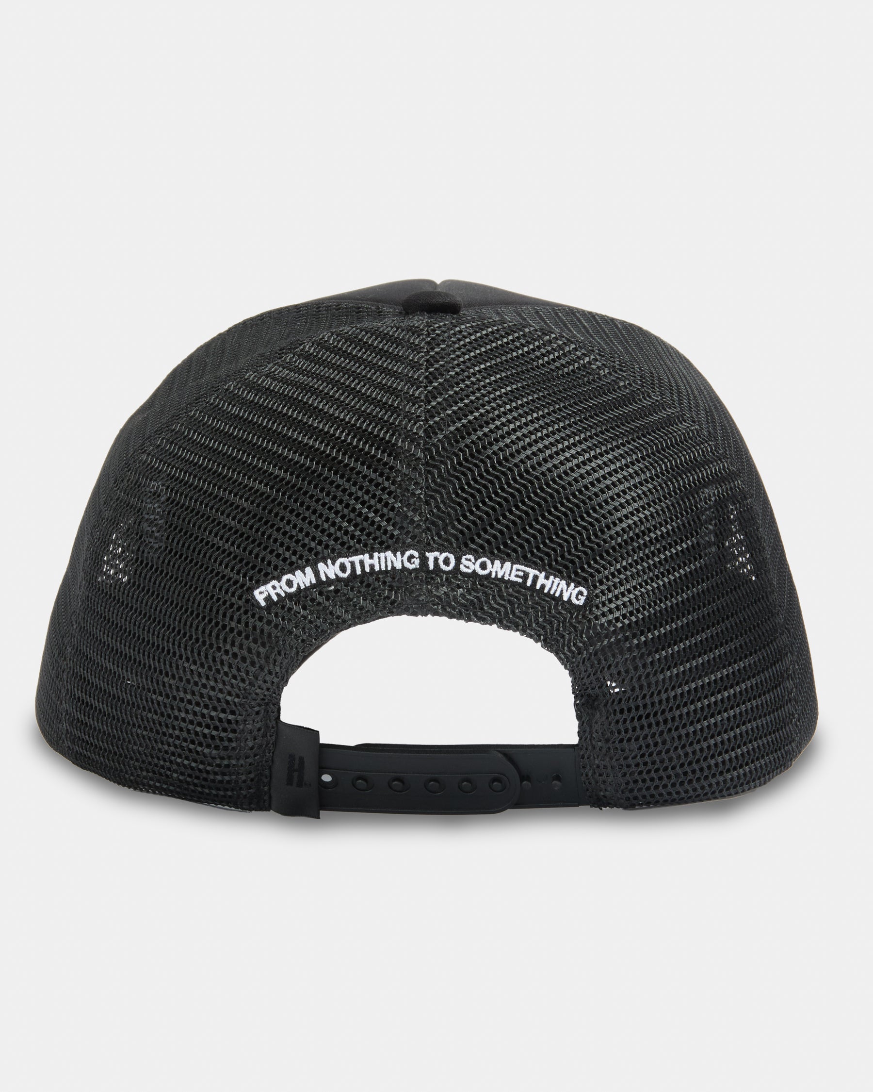 Noir Trucker Cap - Black/White