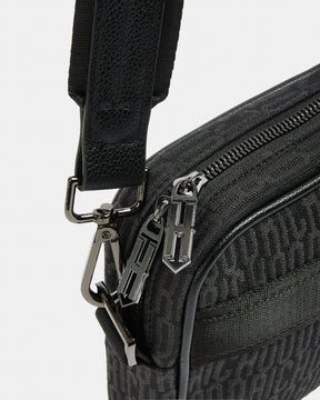 Elite Cross Body Bag - Black/ Gunmetal