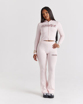 Solace Fitted Zip Top - Pink