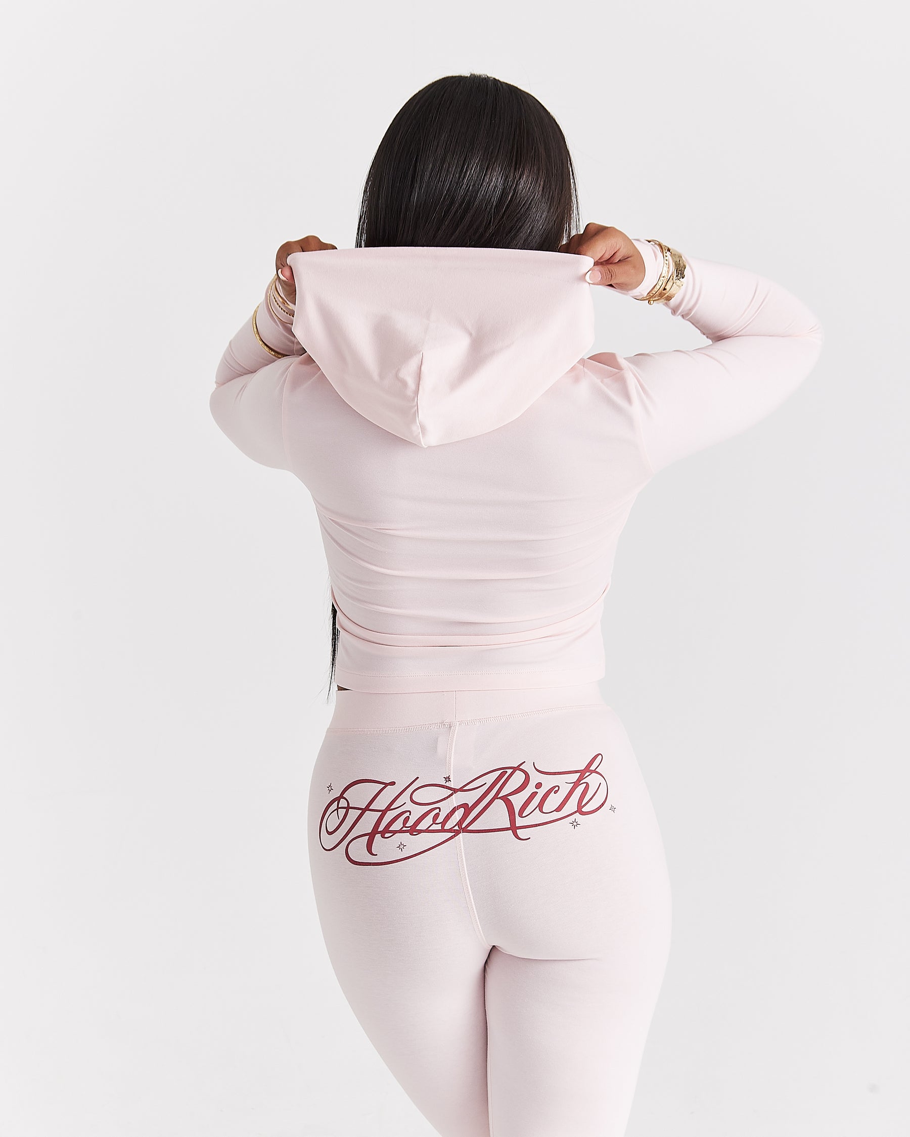 Solace Fitted Zip Top - Pink