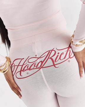 Solace Flare Leggings - Pink