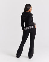 Solace Flare Leggings - Black/Pink