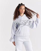 Solace Mid Length Hoodie - Light Grey