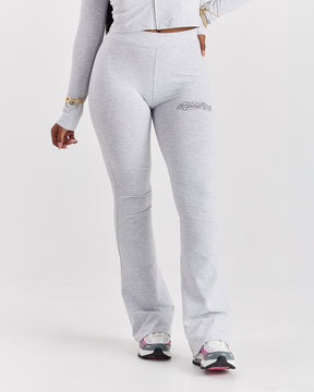 Solace Flare Leggings - Light Grey