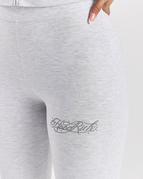 Solace Flare Leggings - Light Grey