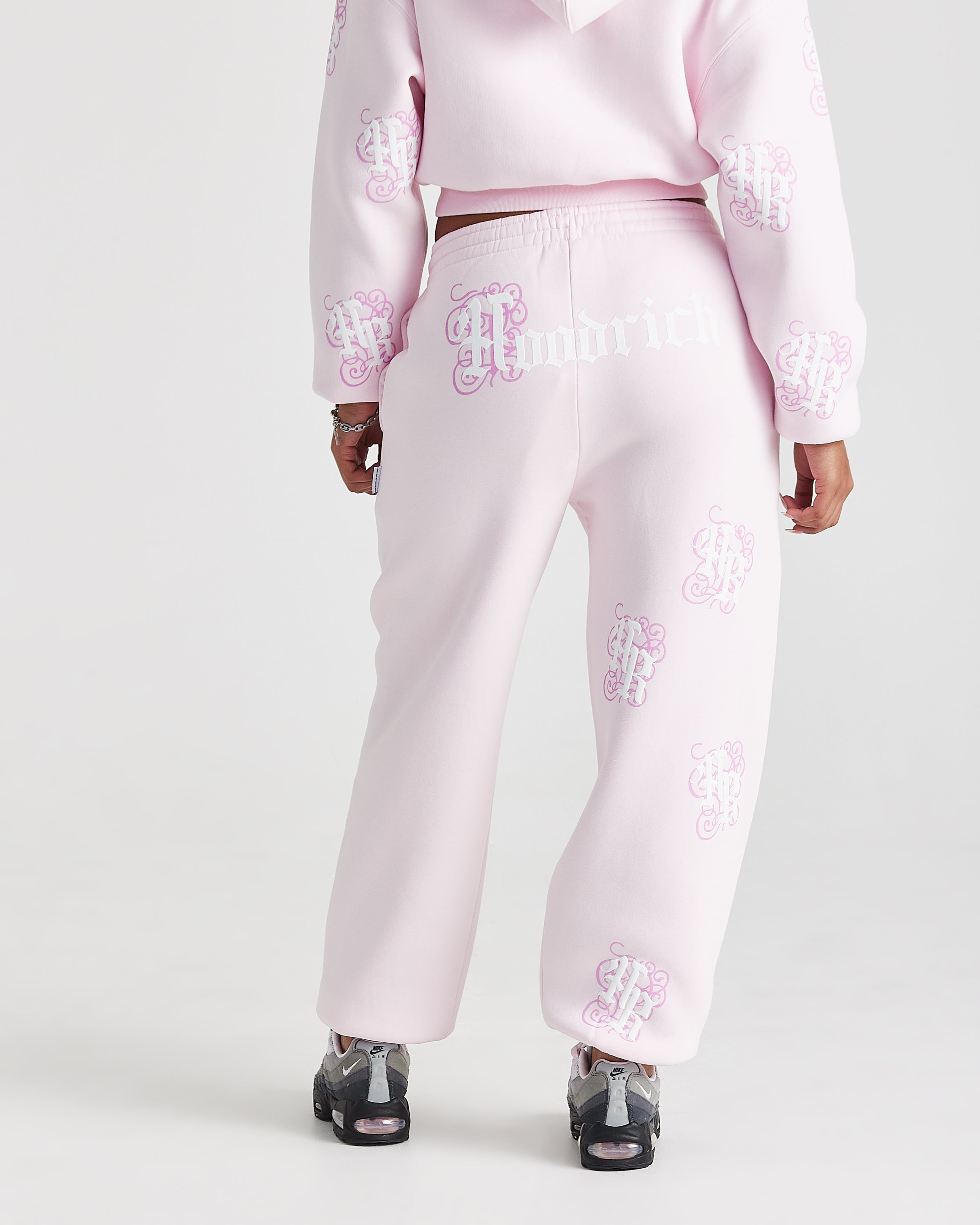 Onyx Oversized Joggers - Pink