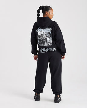 Vision Oversized Jogger - Black