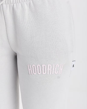 Calor Slim Joggers - Light Grey/Pink