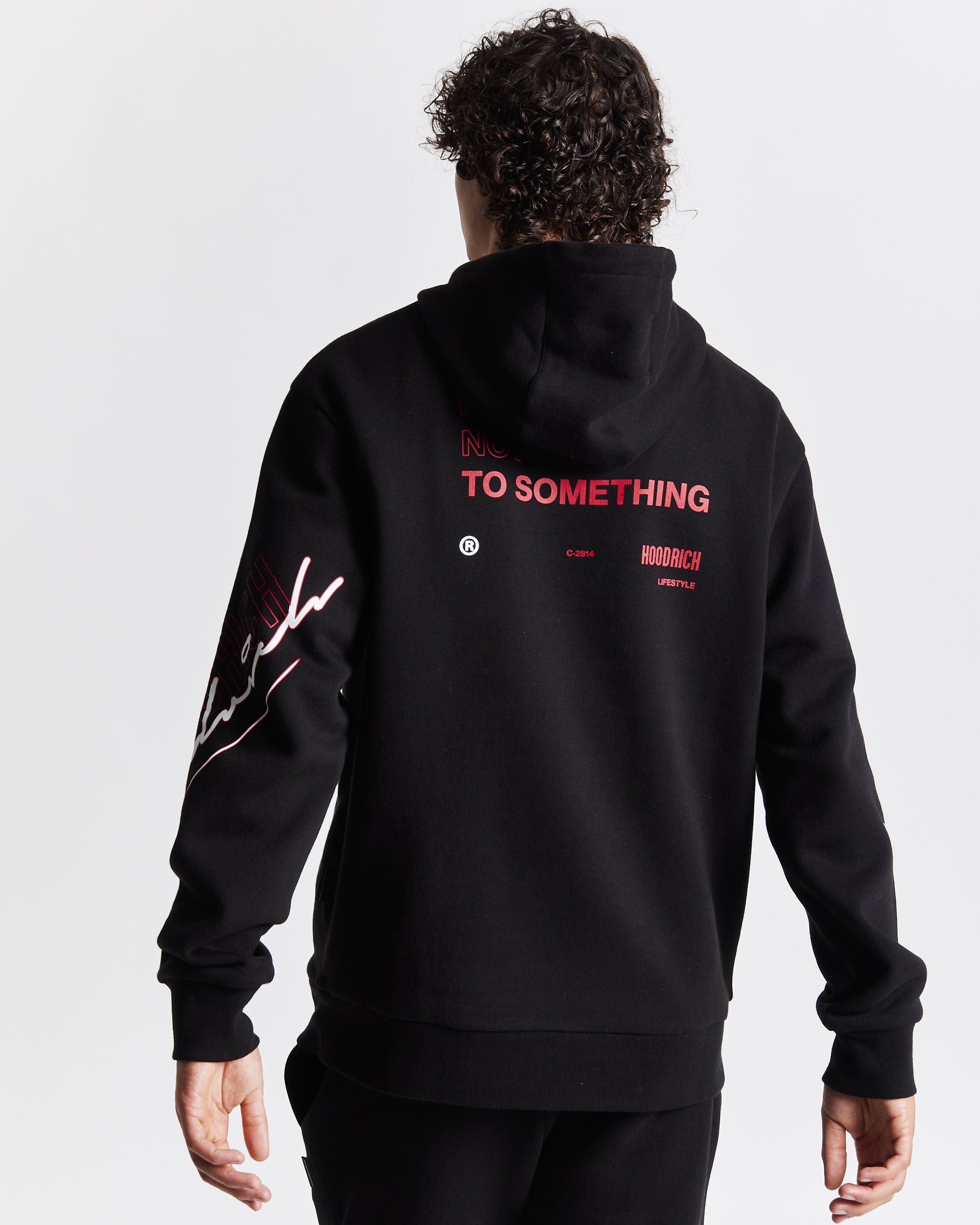Caliber Hoodie - Black/White/Red